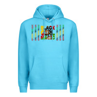 Ocean Blue black girl magic libbey glass Premium Hoodie - HRA Design Shop
