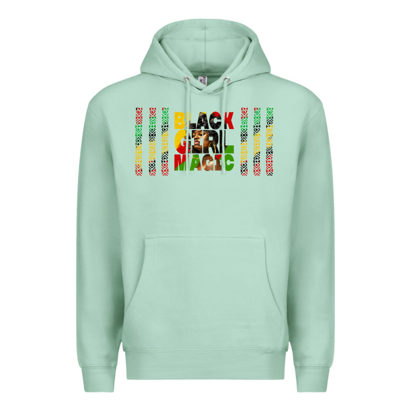 Black Girl Magic Libbey Glass Premium Hoodie by HRA Design Shop | Teevron