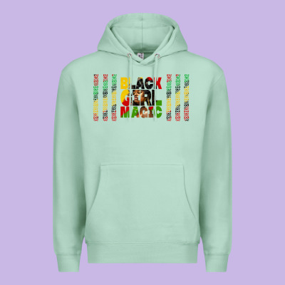 Black Girl Magic Libbey Glass Premium Hoodie Designed By Hra Design Shop