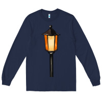 Navy street lamp Long Sleeve Tee - BarkalooDesign