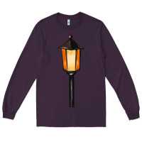 Plum street lamp Long Sleeve Tee - BarkalooDesign