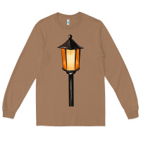 Toasted Coconut street lamp Long Sleeve Tee - BarkalooDesign