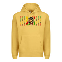 Antique Gold black girl magic libbey glass Premium Hoodie - HRA Design Shop