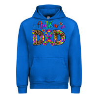 Cobalt rainbow colors autism dad Urban Hoodie - AdoDesignShop