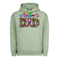 Pigment Oil Green rainbow colors autism dad Urban Hoodie - AdoDesignShop