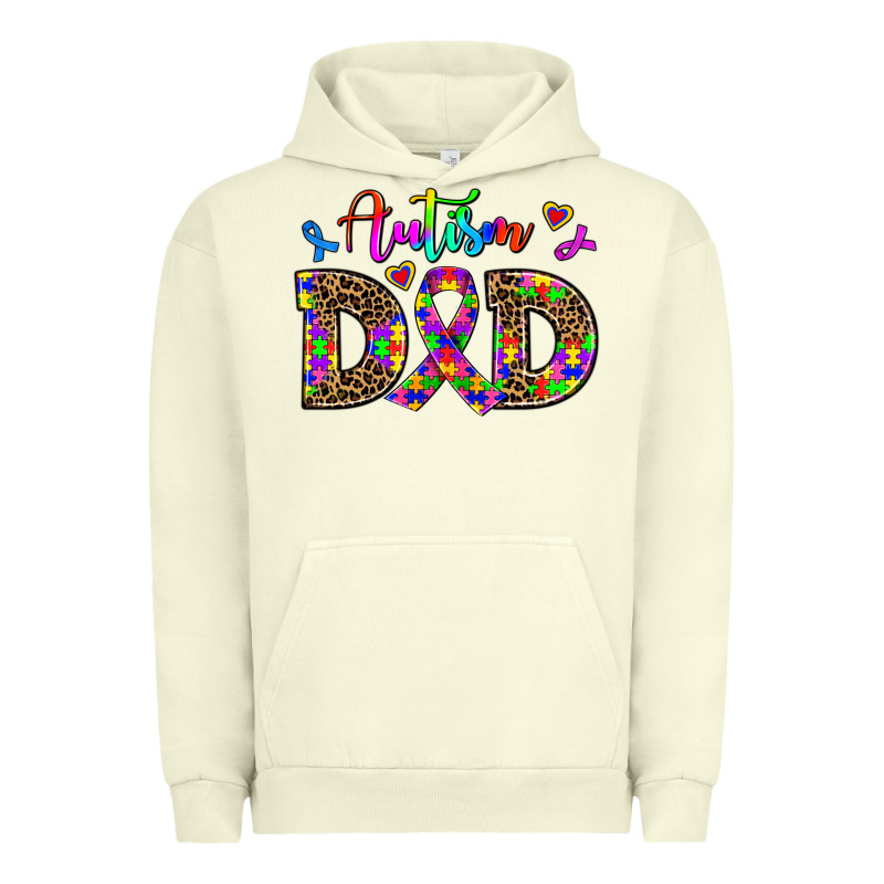 Rainbow Colors Autism Dad Urban Hoodie by AdoDesignShop | Teevron