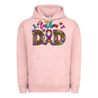 Pigment Salmon rainbow colors autism dad Urban Hoodie - AdoDesignShop