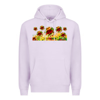 Lilac juneteenth sunflowers libbey glass Premium Hoodie - HRA Design Shop