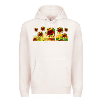 Pale Pink juneteenth sunflowers libbey glass Premium Hoodie - HRA Design Shop