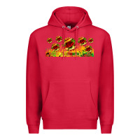 Cardinal juneteenth sunflowers libbey glass Premium Hoodie - HRA Design Shop