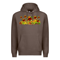 Coffee juneteenth sunflowers libbey glass Premium Hoodie - HRA Design Shop