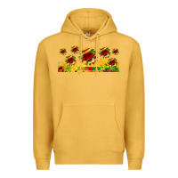 Mustard juneteenth sunflowers libbey glass Premium Hoodie - HRA Design Shop