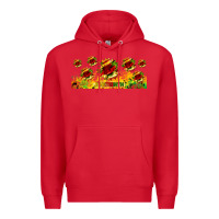 Red juneteenth sunflowers libbey glass Premium Hoodie - HRA Design Shop