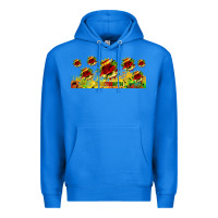 True Royal juneteenth sunflowers libbey glass Premium Hoodie - HRA Design Shop