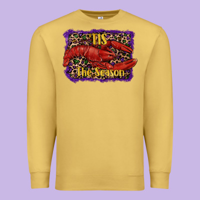 Premium Sweatshirt Mardi Gras Tis The Season Lobster