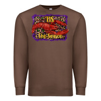 Chestnut Mardi Gras Tis The Season Lobster Premium Sweatshirt - RanaPortraitStore