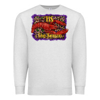 Oatmeal Heather Mardi Gras Tis The Season Lobster Premium Sweatshirt - RanaPortraitStore