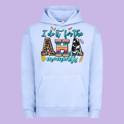 I Do It For The Aha Moments Urban Hoodie Designed By Adodesignshop