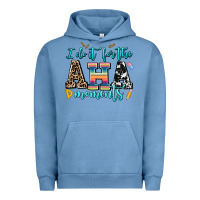 Pigment Pebble Blue i do it for the aha moments Urban Hoodie - AdoDesignShop