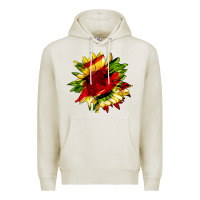 Oatmeal Heather juneteenth sunflower Premium Hoodie - HRA Design Shop