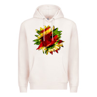 Pale Pink juneteenth sunflower Premium Hoodie - HRA Design Shop