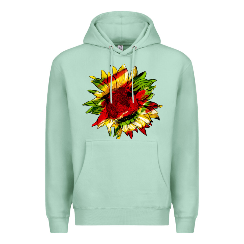 Juneteenth Sunflower Premium Hoodie by HRA Design Shop | Teevron