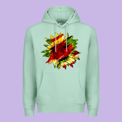 Juneteenth Sunflower Premium Hoodie Designed By Hra Design Shop