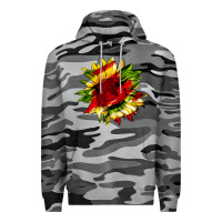 Slate Camo juneteenth sunflower Premium Hoodie - HRA Design Shop
