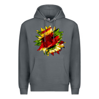 Rock juneteenth sunflower Premium Hoodie - HRA Design Shop