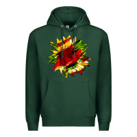 Sports Green juneteenth sunflower Premium Hoodie - HRA Design Shop