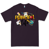 Plum Principal Life Premium Tee - LillyAllenDesigns