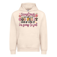 Sandshell sometimes i just have to let god fix it Urban Hoodie - JahusDesignShop