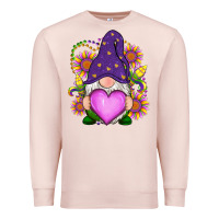 Pale Pink Mardi Gras gnome Premium Sweatshirt - RanaPortraitStore