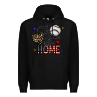 Black no place like home Premium Hoodie - CowhideDigitalArt