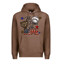 Chestnut no place like home Premium Hoodie - CowhideDigitalArt