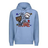 Colony Blue no place like home Premium Hoodie - CowhideDigitalArt