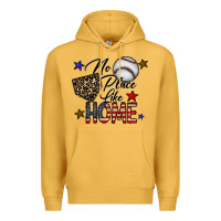 Mustard no place like home Premium Hoodie - CowhideDigitalArt