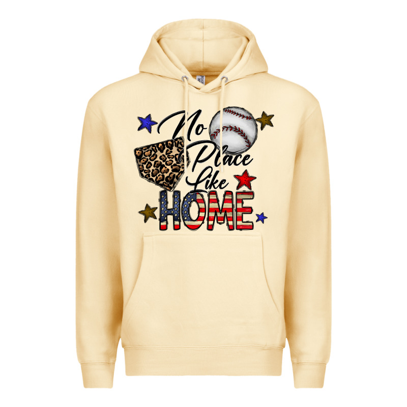 No Place Like Home Premium Hoodie by CowhideDigitalArt | Teevron