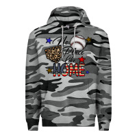Slate Camo no place like home Premium Hoodie - CowhideDigitalArt