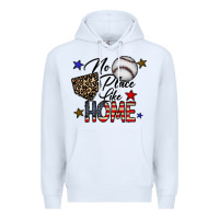 White no place like home Premium Hoodie - CowhideDigitalArt