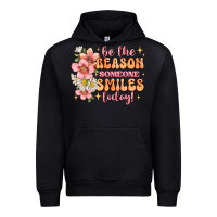 Black be the reason someone smiles today Urban Hoodie - JahusDesignShop