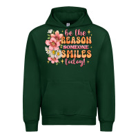 Forest Green be the reason someone smiles today Urban Hoodie - JahusDesignShop