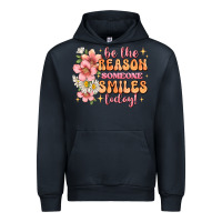 Navy be the reason someone smiles today Urban Hoodie - JahusDesignShop