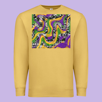 Premium Sweatshirt Mardi Gras Cowhide