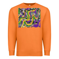 Carrot Mardi Gras Cowhide Premium Sweatshirt - RanaPortraitStore