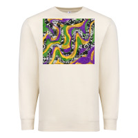 Sandshell Mardi Gras Cowhide Premium Sweatshirt - RanaPortraitStore