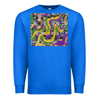 True Royal Mardi Gras Cowhide Premium Sweatshirt - RanaPortraitStore