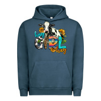 Pigment Midnight Navy hay girl hay Urban Hoodie - AdoDesignShop