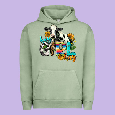 Hay Girl Hay Urban Hoodie Designed By Adodesignshop