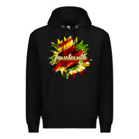Black juneteenth sunflower black lives matter Premium Hoodie - HRA Design Shop